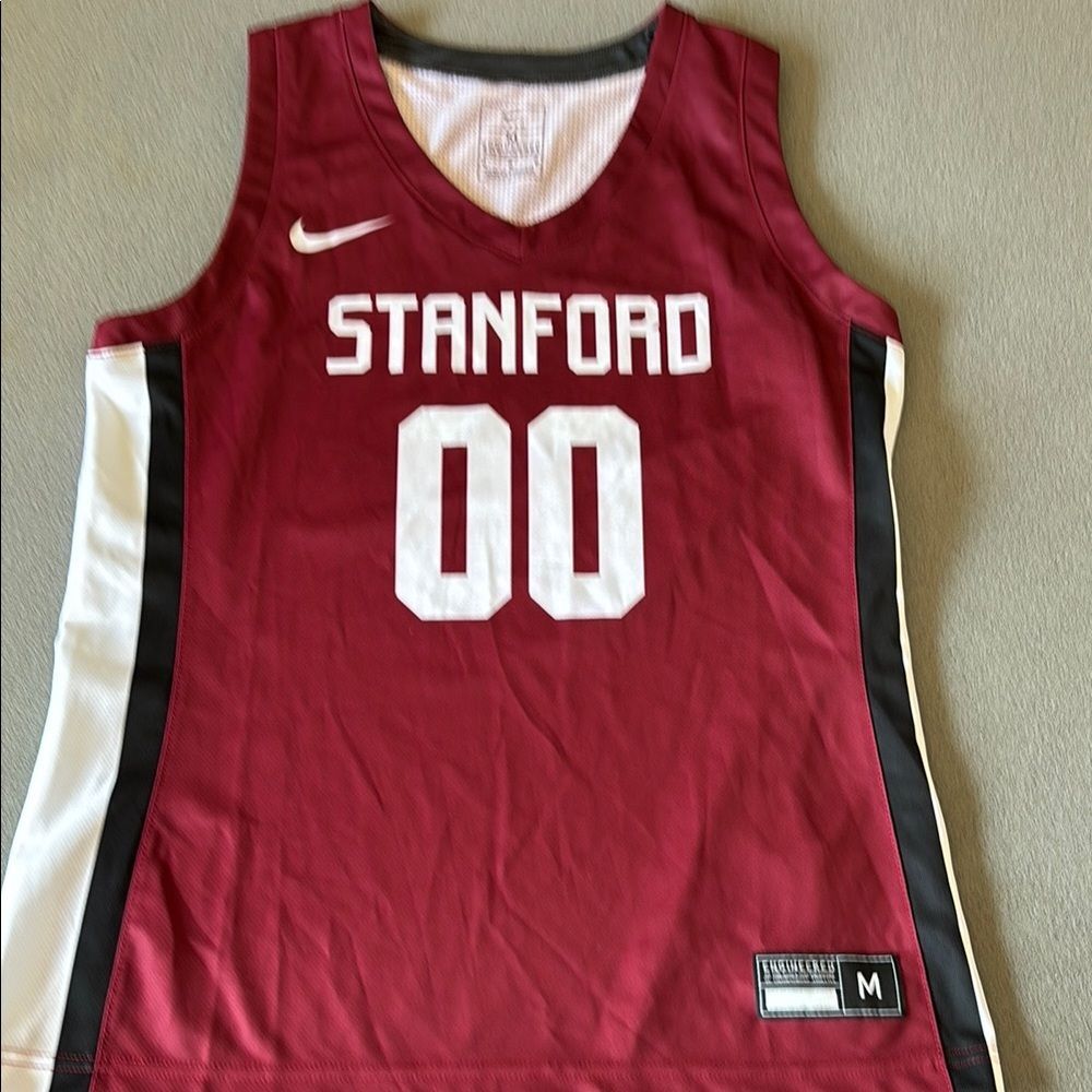 Nike Women’s M Stanford University Cardinal Basketball Jersey New wout tag (B1g)